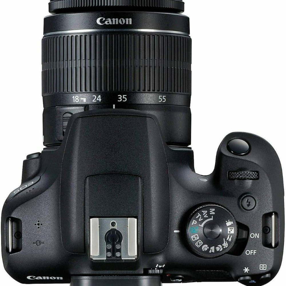 Canon EOS 2000D / Rebel T7 DSLR Camera with 18-55mm Lens + Creative Kit
